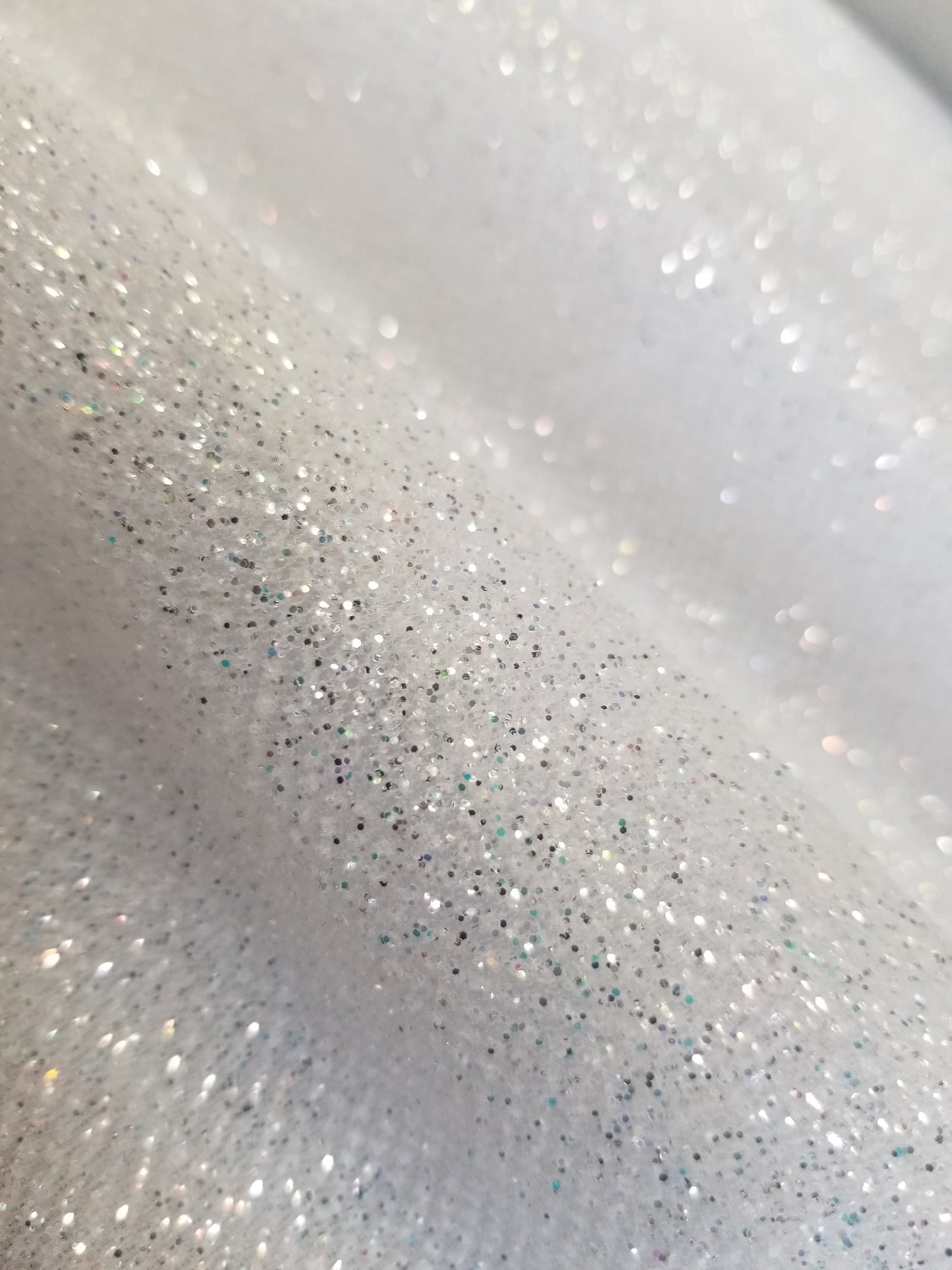 Ivory/Off White Glitter Tulle Fabric by the Yard, Wholesale Sparkle Mesh, Shimmer Fabric for Wedding Gown, Decor, Backdrop etc.