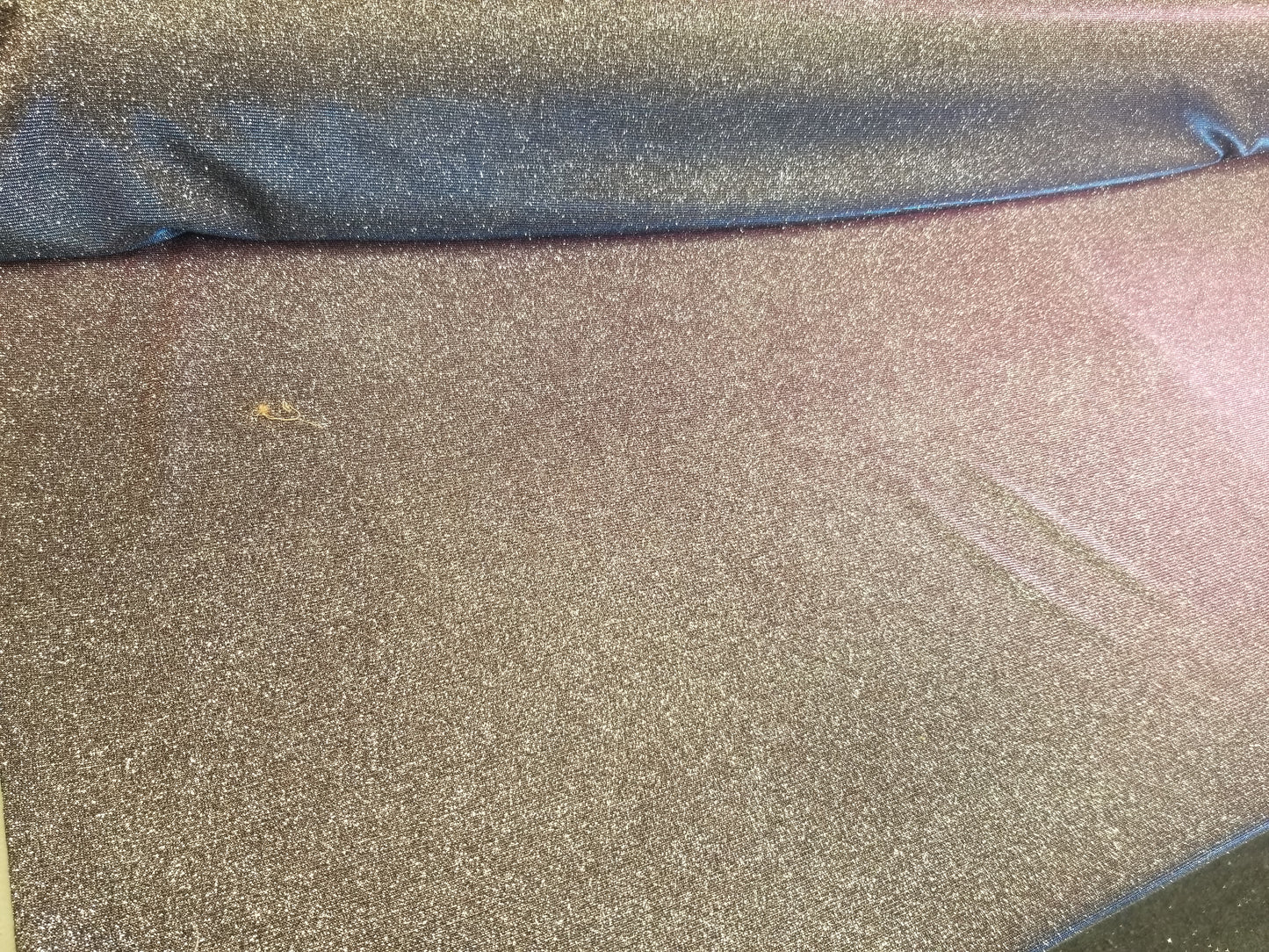 2 Tone Glitter Blue Pink Silver Deluxe Nylon Spandex Lurex Fabric
