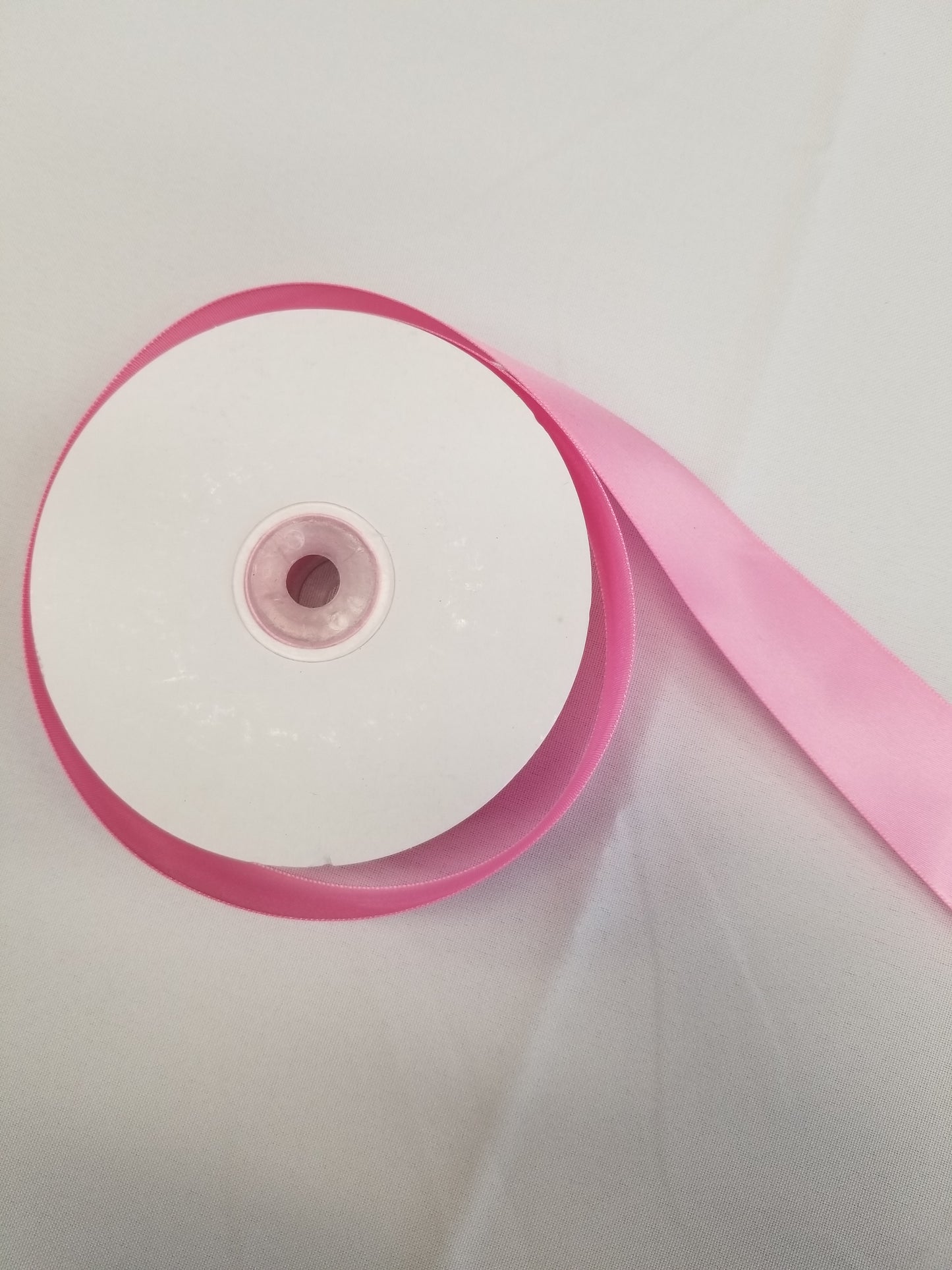 Pink Double Faced Satin Ribbon, 1-1/2-inch, 50 yard per roll