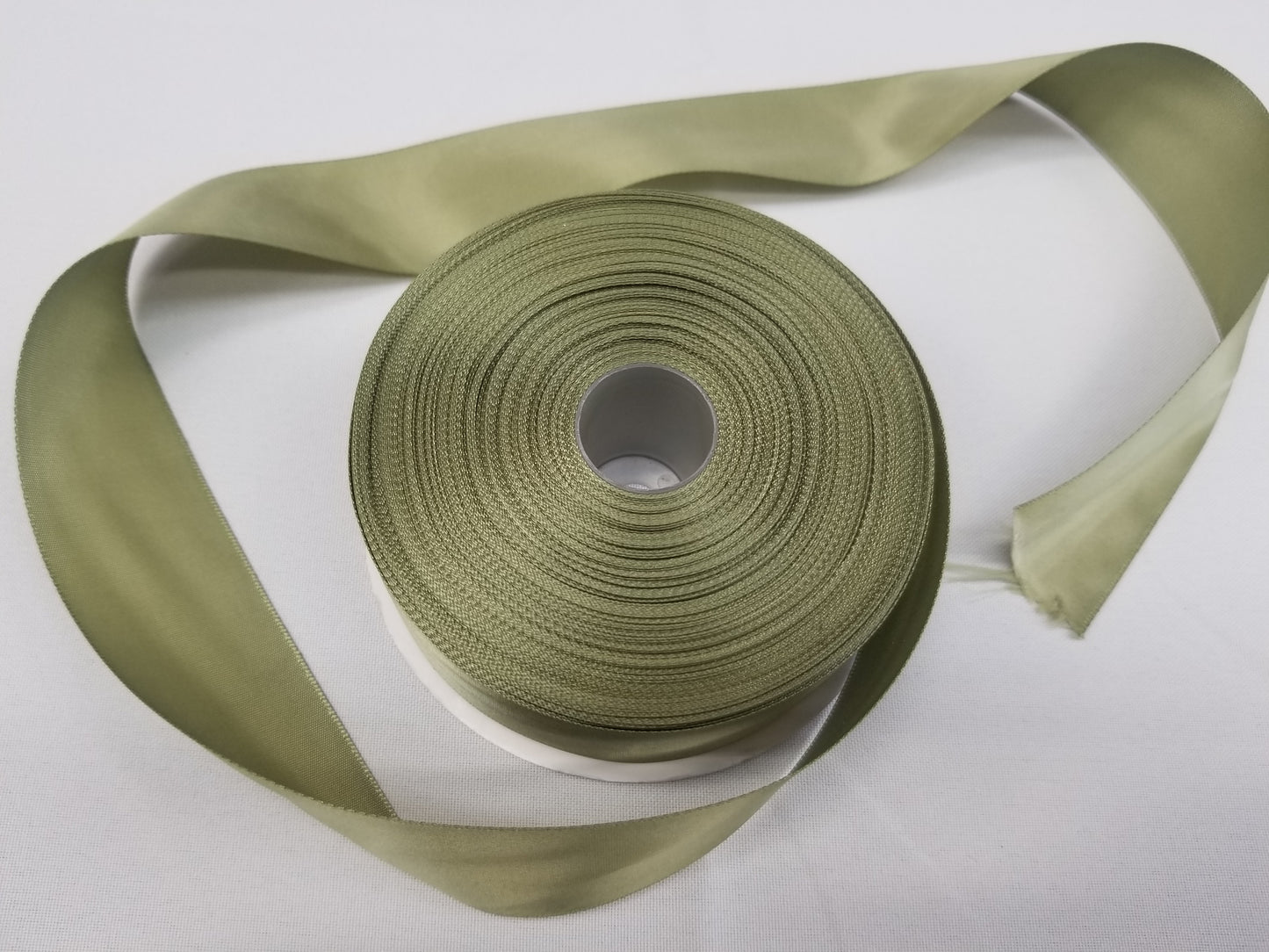 Sage Double Faced Satin Ribbon, 1-1/2-inch, 50 yard per roll