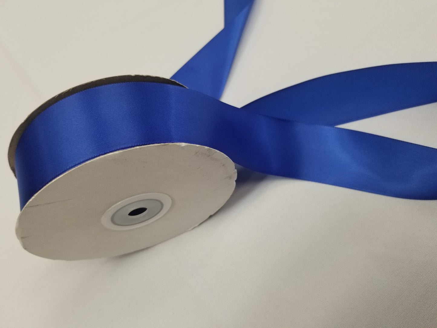Royal Blue Double Faced Satin Ribbon, 1-1/2-inch, 50 yard per roll