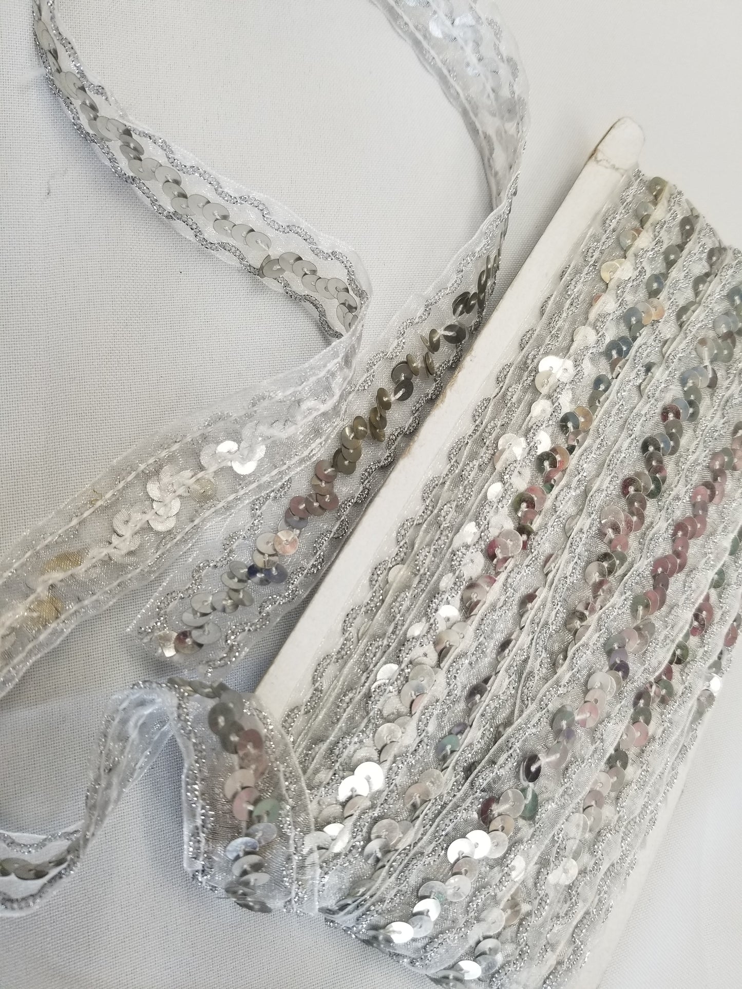 Silver ribbon braid 10mm | 20mm, gold metallic thread braid, gold embroidery trim, Moroccan Sfifa, lace, ethnic vintage haberdashery 15 yards