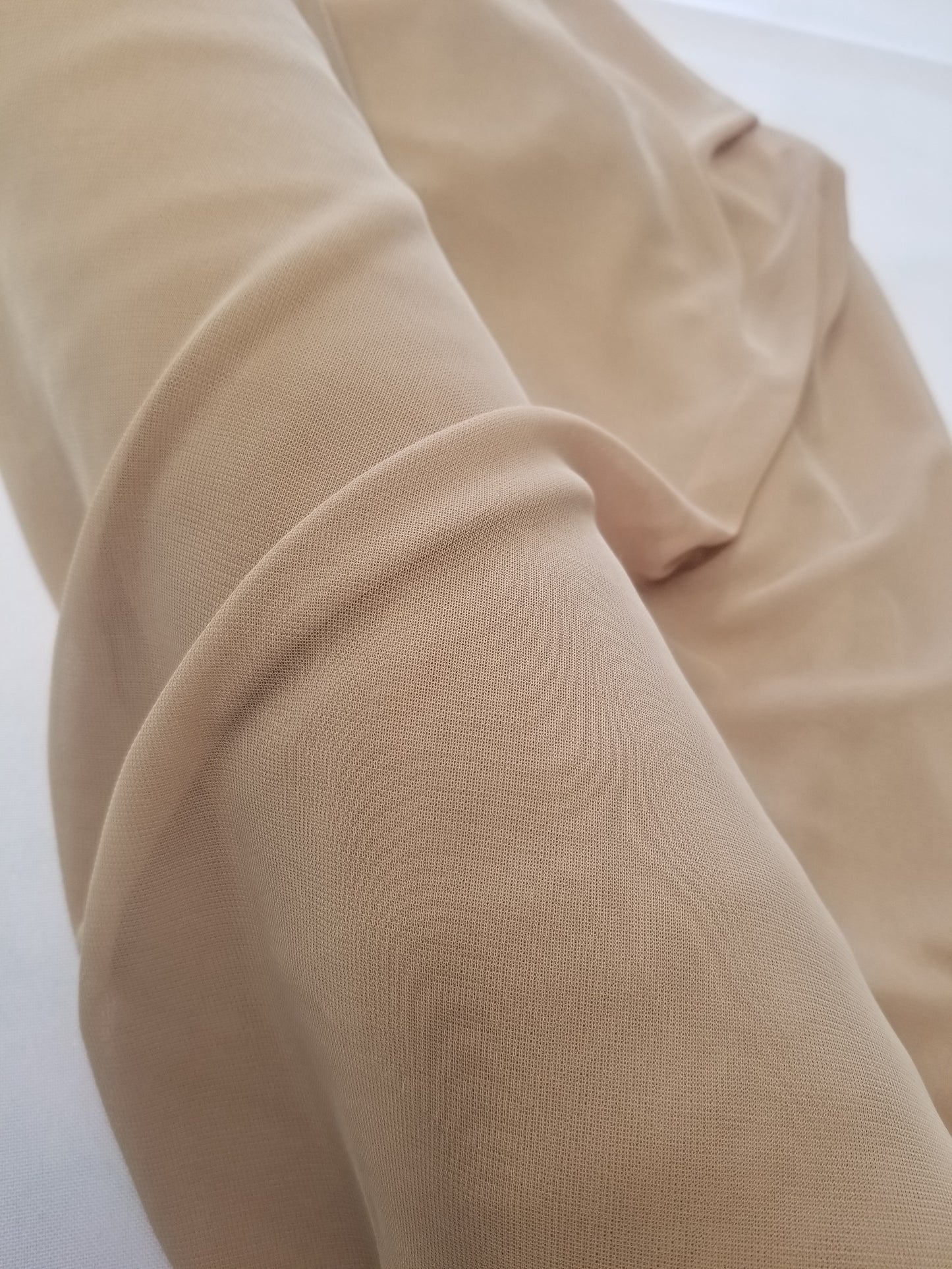 Khaki Power Mesh, 4-way Stretch, Nylon/Spandex 60" Wide, Sells by the Yard, Colors available.
