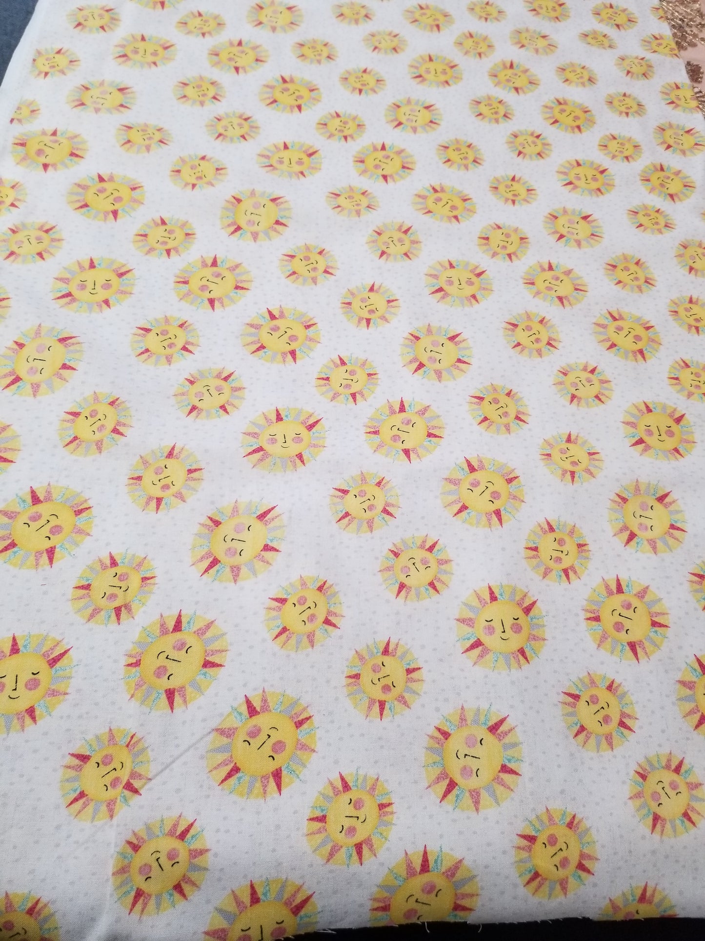 Keep Shining Bright 100% Cotton, Eco-print, Printed Cotton Fabric, Width 45"