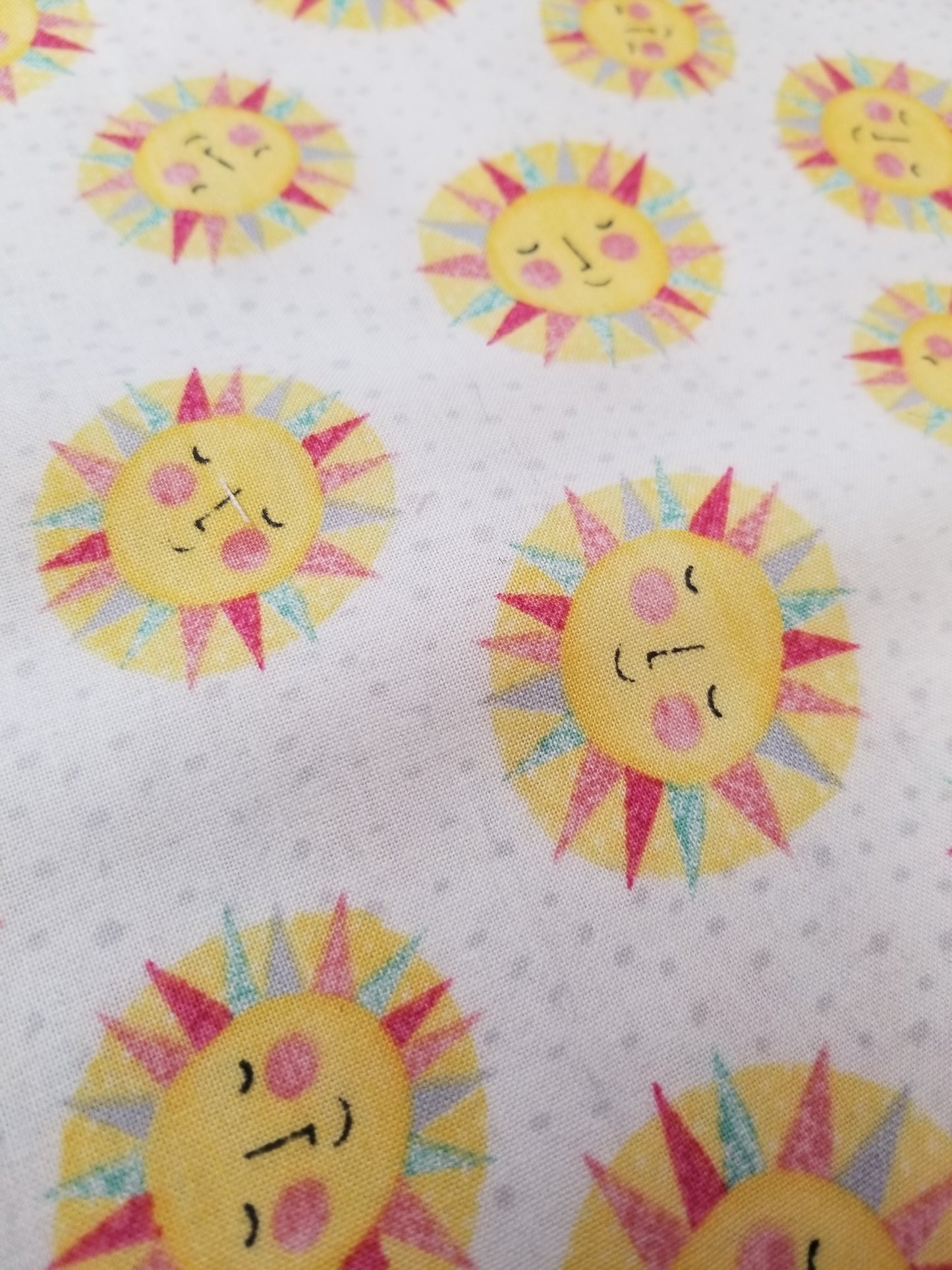 Keep Shining Bright 100% Cotton, Eco-print, Printed Cotton Fabric, Width 45"
