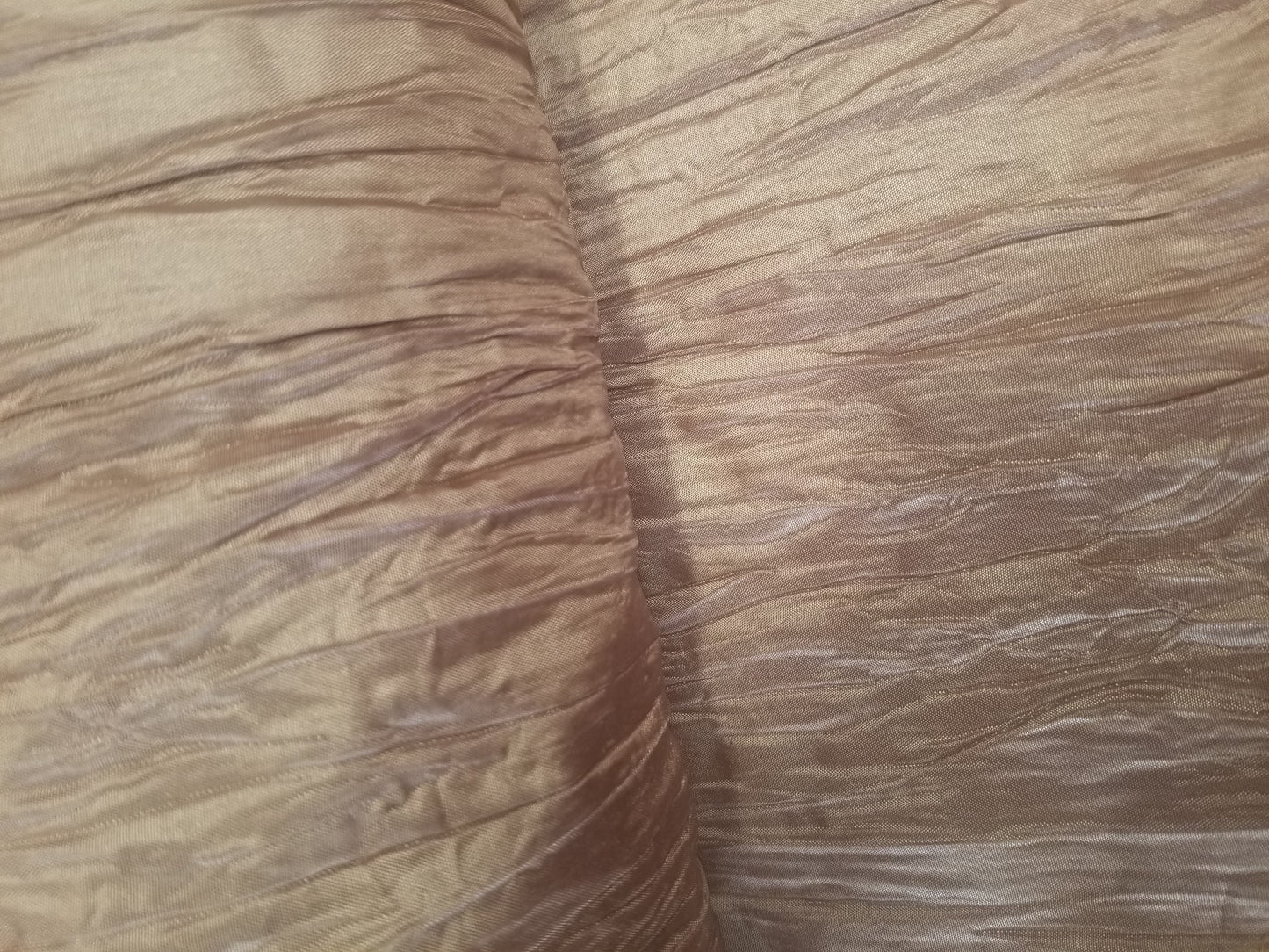 Crushed Taffeta Fabric - Dusty Rose - 54" Width Sold by The Yard Creased Clothing Decorations Crafts