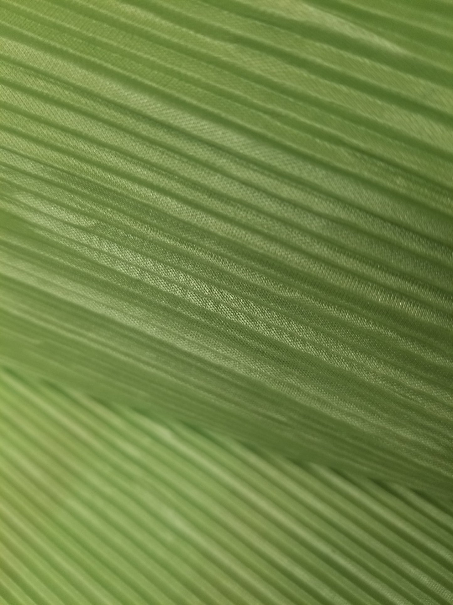 New Pure Lime Green Satin Pleated fabric sold by yard (60 ”width) Small Pleated Satin Fabric
