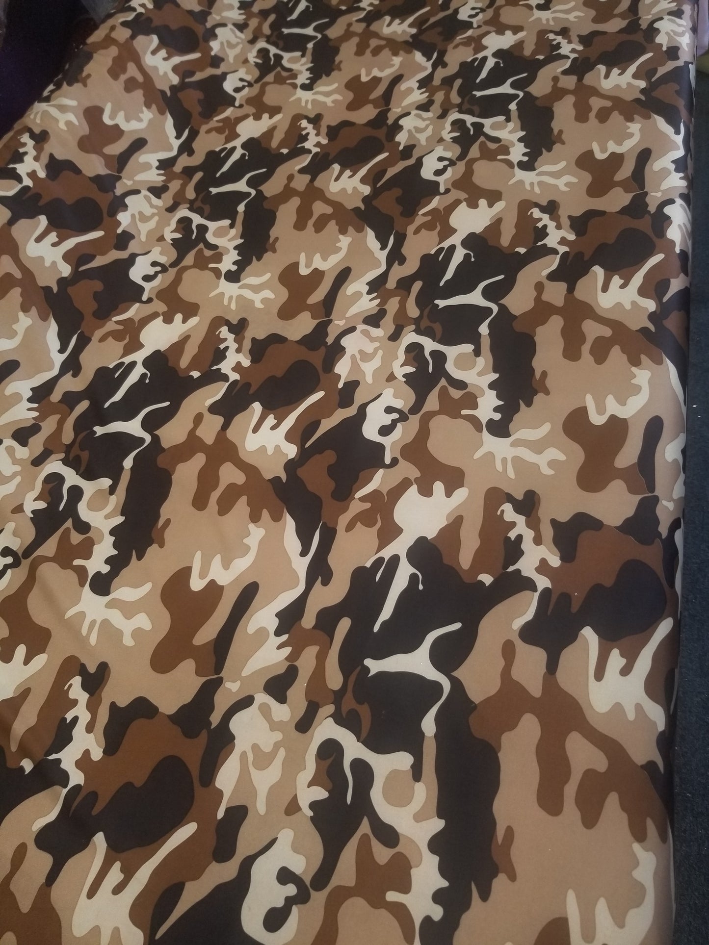 Camouflage Prints DTY Brushed Knit Fabric, Fabric by the Yards, Soft Jersey Fabric, Stretch Jersey knit
