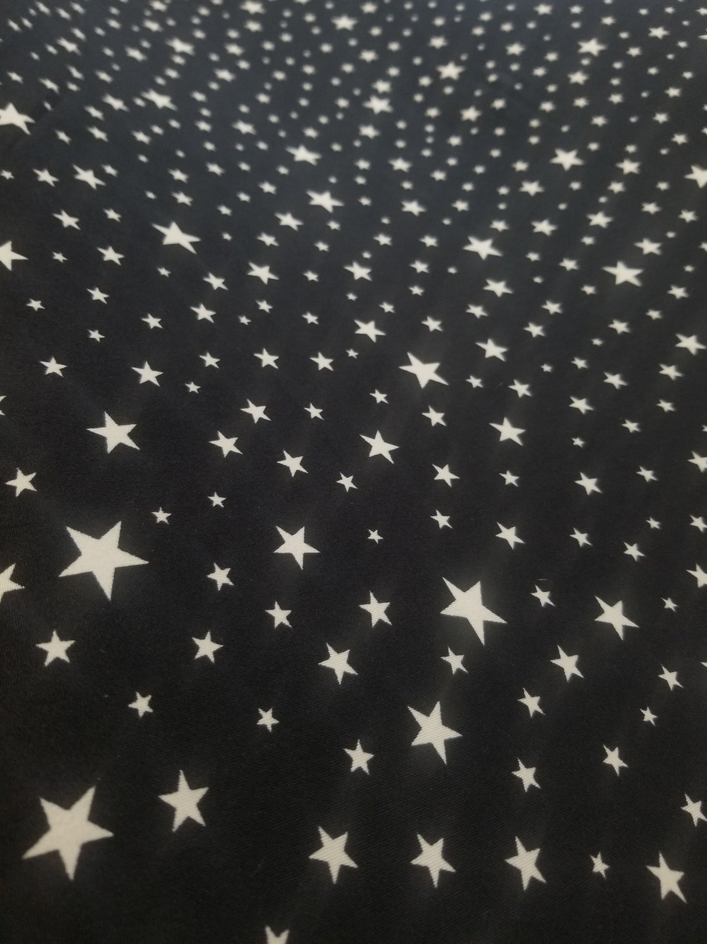 Starry Night Prints DTY Brushed Knit Fabric, Fabric by the Yards, Soft Jersey Fabric, Stretch Jersey knit