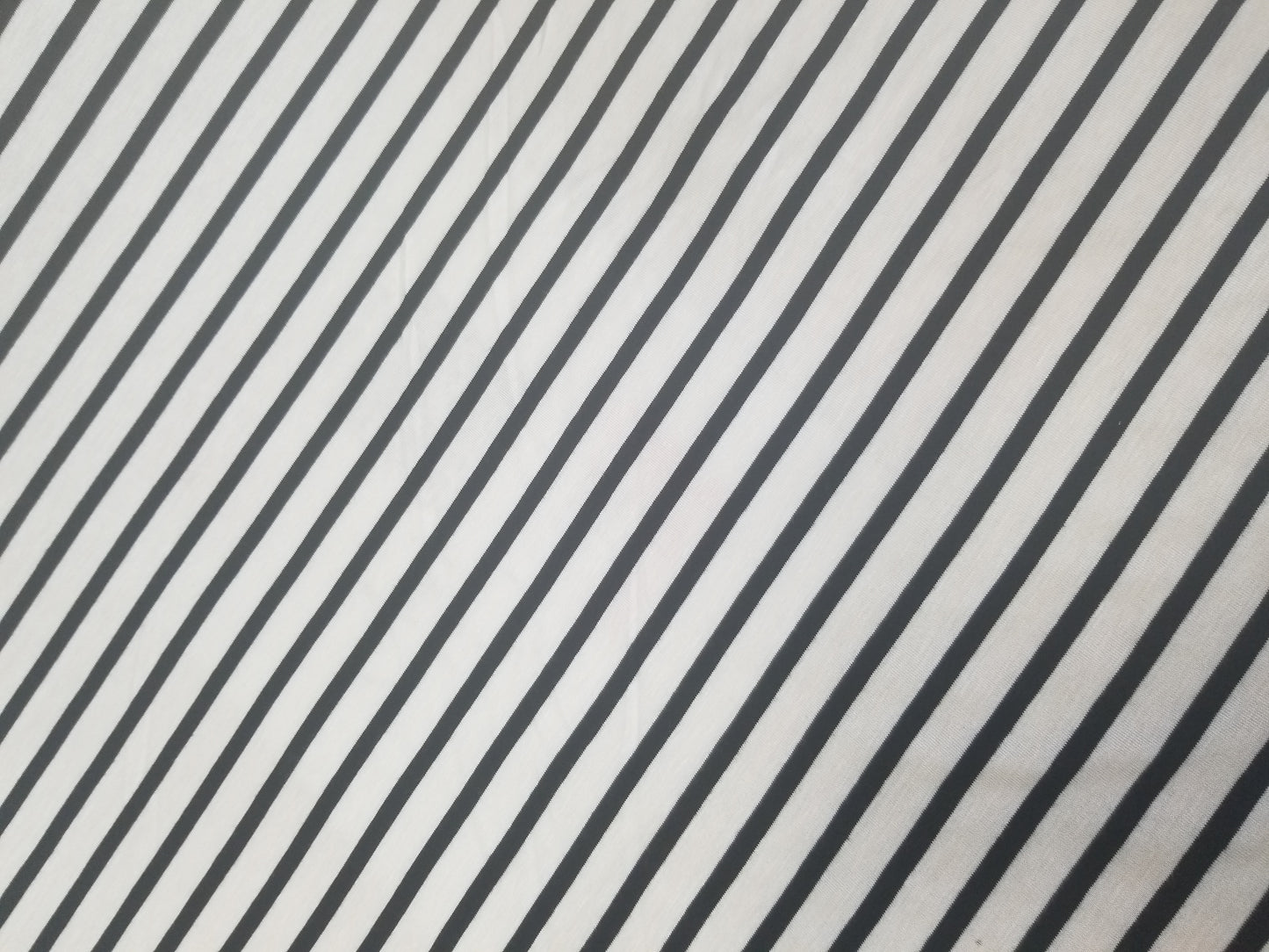Stripe Ivory Prints DTY Brushed Knit Fabric, Fabric by the Yards, Soft Jersey Fabric, Stretch Jersey knit