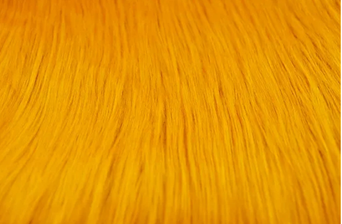 Faux Fur - Gold” Sold By The Yard
