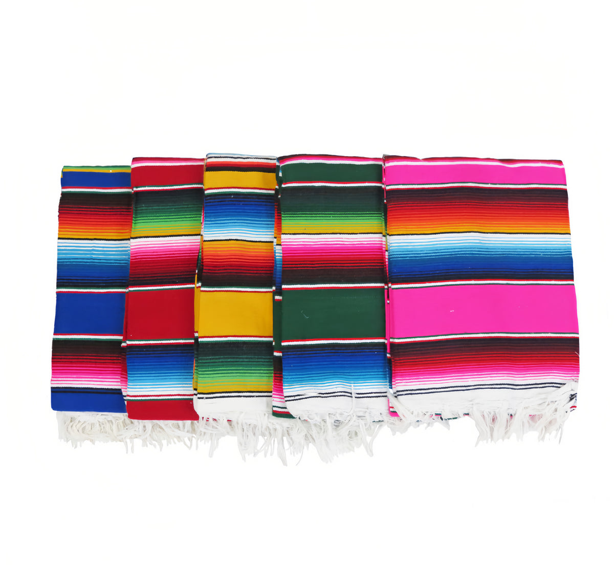 Authentic Serape Blanket, 1970s Mexican Textile, Southwestern Decor