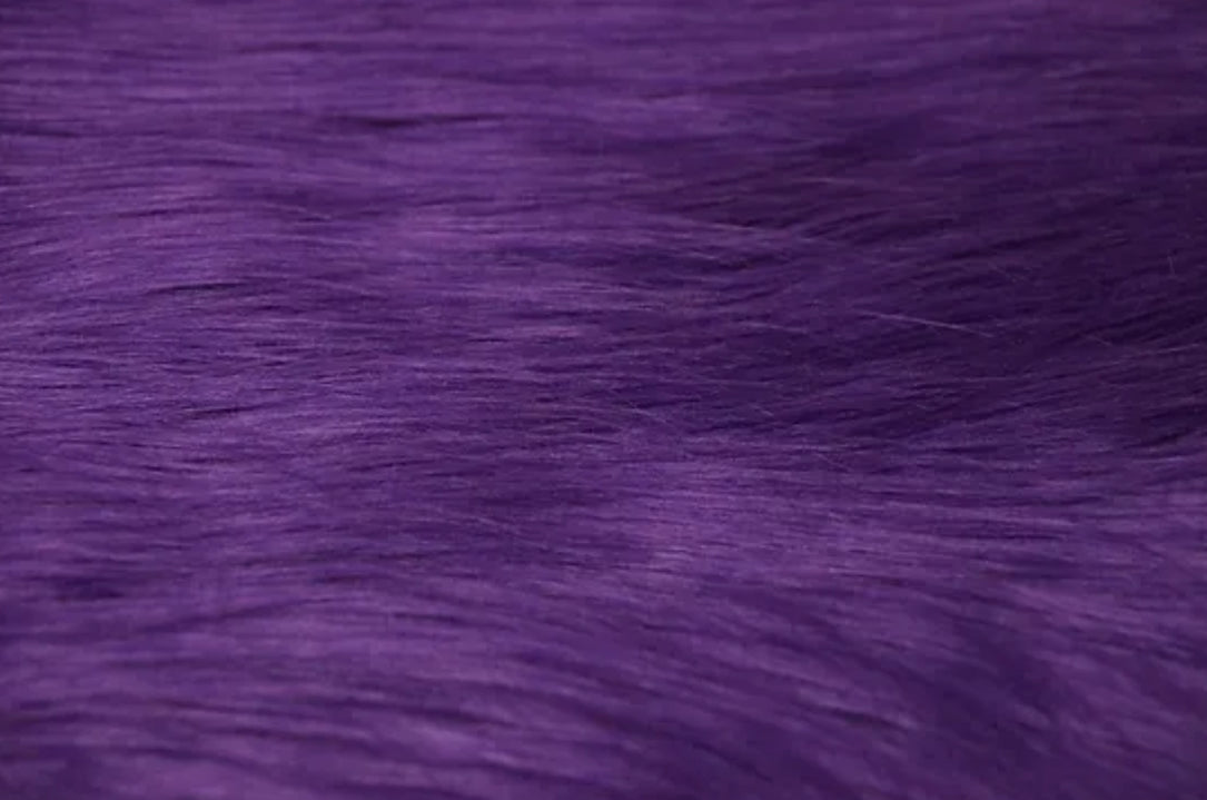 Faux Fur - Purple” Sold By Yard