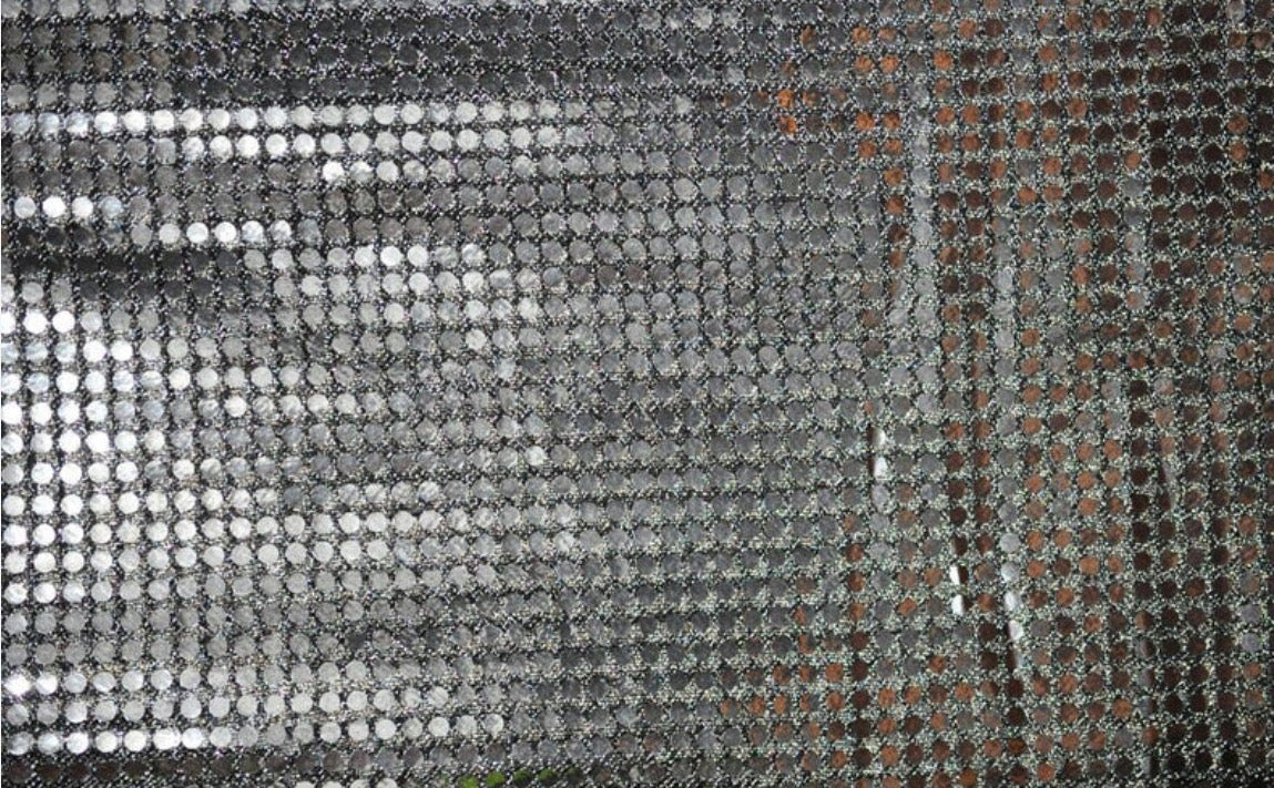 Confetti Dot Sequins Fabric | 6mm Sequins Fabric | 45" Wide | Glued 6 MM Sequins Fabric | Costume Cosplay Fashion Decor |