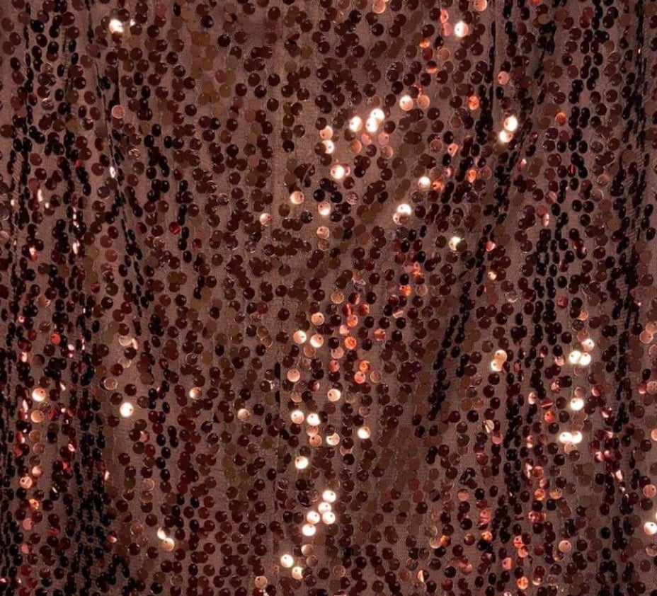 Razzle Sequins / Poly Spandex | Metalic - Sold By Yard
