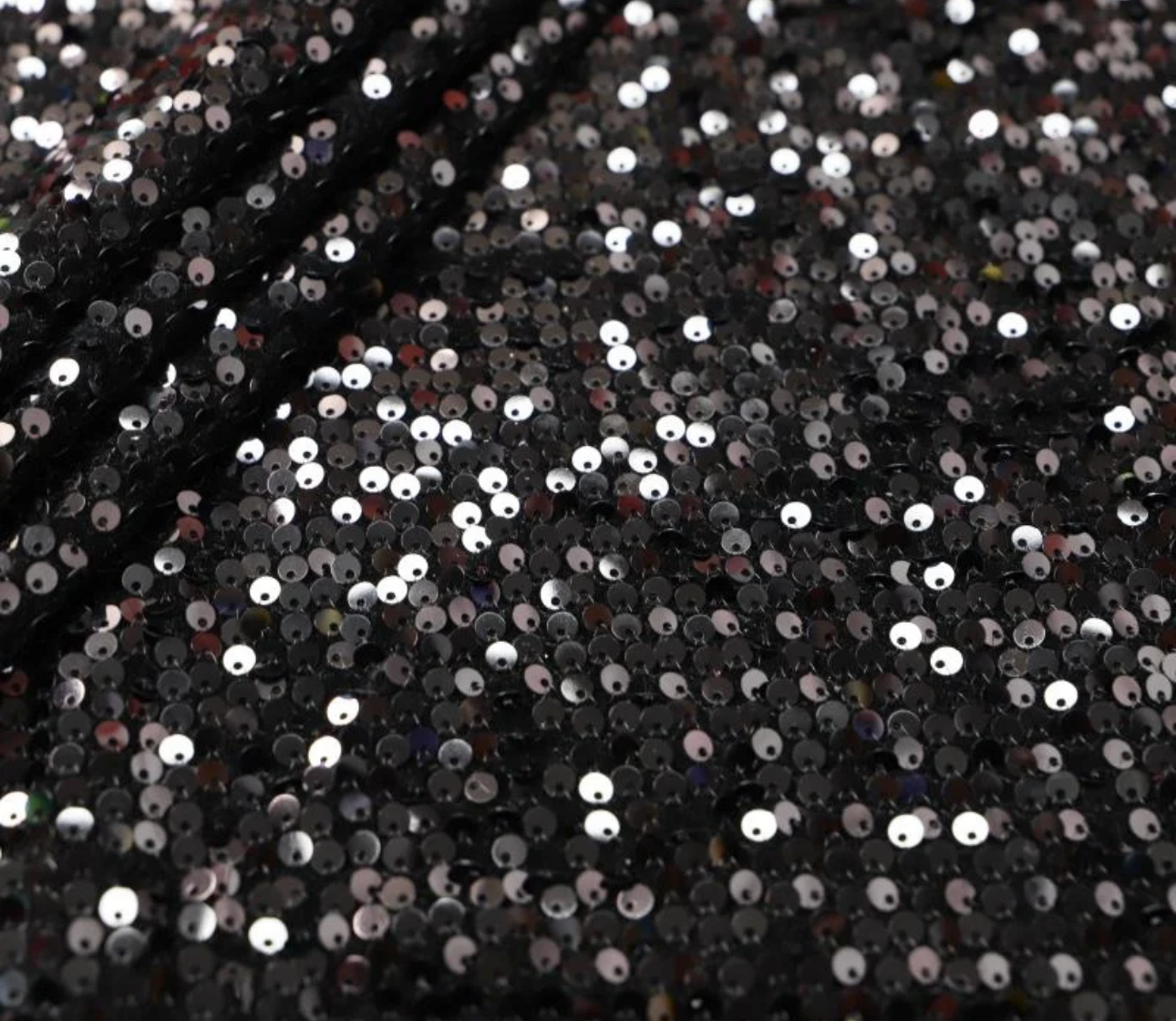 Razzle Sequins / Poly Spandex | Metalic - Sold By Yard